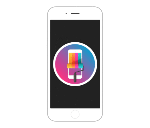 Animated collection of customizable device mockups